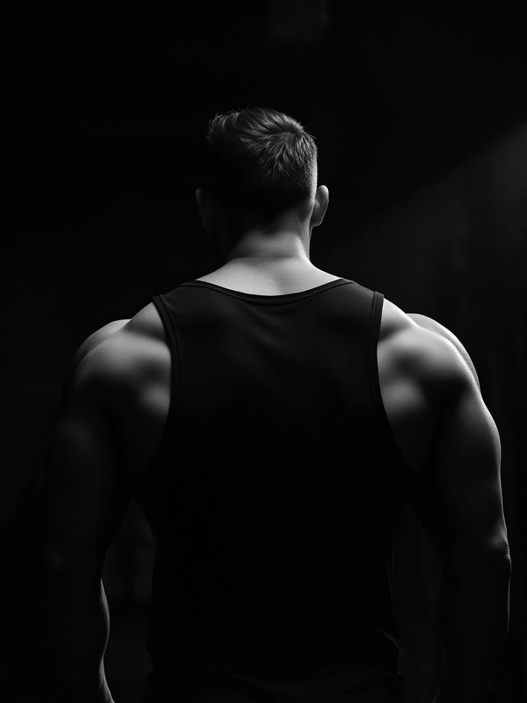 Athlete standing in the Dungeon